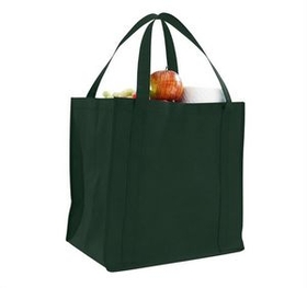 Custom Non-woven Grocery Bag, 12.5" W x 13.5" H x 8.5" D