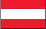 Custom Nylon Austria Indoor/ Outdoor Flag (6'x4')