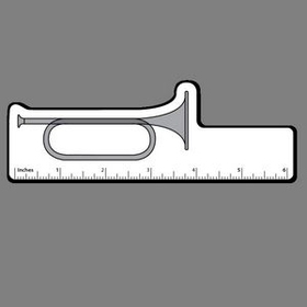 Custom Bugle 6 Inch Ruler