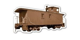 Custom 3.1-5 Sq. In. (B) Magnet - Caboose, 30mm Thick