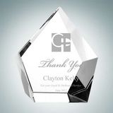Custom Optical Crystal Glimmer Award (Small), 4