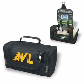 Custom Deluxe Travel Kit, Cosmetic bag, Toiletry Bag, 12" L x 7" W x 5.25" H