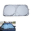 Custom Foldable Car Sun Shade, 59" L x 27 1/2" W, Price/piece