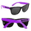 Neon Purple Retro Custom Sunglasses, Price/piece