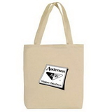 Custom Logo Promotional Canvas Tote Bag, Tote Bag, Resusable Grocery bag, Shopping bag, Travel Tote, 15