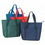 Custom Shopping Tote Bag with Zipper (20"x16"x6"), Price/piece