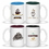 Coffee mug, 15 oz. El Grande Photo Mug (Two Tone), Personalised Mug, Custom Mug, Advertising Mug, 4.5" H x 3.25" Diameter x 3.25" Diameter, Price/piece