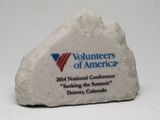 Custom Small Mountain Rock Paper Weight
