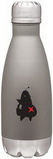 Custom 12 Oz. Matte Gray H2Go Force Copper Vacuum Insulated Thermal Bottle, 8 5/8
