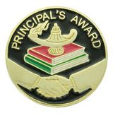 Blank Epoxy Enameled Scholastic Award Pin (Principal's Award)