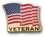 Blank Stock Veteran Us Flag Lapel Pin, Price/piece