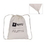 Custom 8 OZ Cotton Canvas Drawstring Backpack, 14.00" L x 17" W, Price/piece