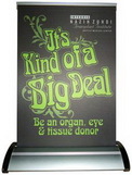 Custom Banner Stand - A-3 (Table Top Single Sided), 8.25