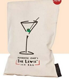 Custom The Lewis Ice Bag, 10 3/4" H x 7 1/2" W