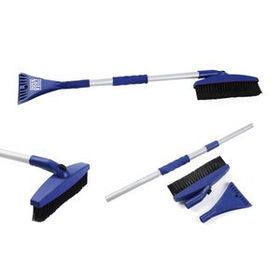 Custom Extendable Ice Scraper/Brush, 45 1/4" L x 9 1/2" W x 4 1/3" H