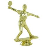 Blank Trophy Figure (Female Table Tennis), 4 3/4