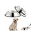 Custom Stainless Steel Dog Bowls With Rubber Base, 8 3/5" L, Price/piece