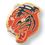 Blank Tiger Mascot EM Series Pin, Price/piece
