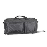 Custom Max Load Ballistic Wheeled Jumbo Duffel Luggage (Loading 45lbs), 40