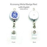 Custom Metal Badge Reel w/Top Eye Loop