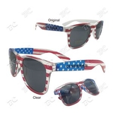 Patriotic Custom Sunglasses, 5.5