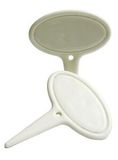 Custom Oval Porcelain Cheese Marker