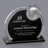 Custom Riccarda Globe Award - Black/Starfire 91/4