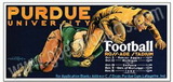 Custom Poster: Purdue Football - Collectable Poster