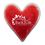 Custom Heart Gel Bead Hot/Cold Pack (Spot Color), 4" W X 4 1/2" H, Price/piece