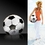 Custom 16" Inflatable Soccer Ball, Price/piece