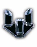 Custom Acrylic Tri-Rods W/Bases (2 3/8