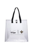 Custom Totally Clear Stadium Approved Tote Bag, 12