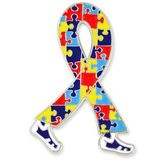 Blank Autism Awareness Walk Lapel Pin, 1 1/4