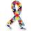 Blank Autism Awareness Walk Lapel Pin, 1 1/4" H, Price/piece