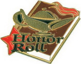 Custom 1 1/4" Honor Roll Lapel Pin