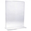 Custom Counter Top/ Table Top Vertical Double Sided Bottom Loading Frame (11"x14"), Price/piece