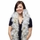 Blank 6' White Feather Boa With Gold Tinsel, Price/piece