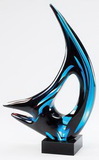 Custom Art Glass Sculpture Award, 13 1/2