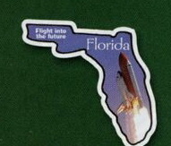 Custom 3.1-5 Sq. In. (B) Magnet - State of Florida, 30mm Thick