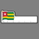 6" Ruler W/ Full Color Flag of Togo, Price/piece