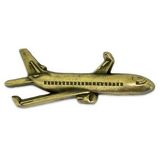 Blank Airliner Airplane Lapel Pin, 1 1/2