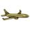Blank Airliner Airplane Lapel Pin, 1 1/2" W X 1/2" H, Price/piece