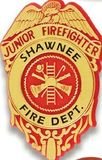 Custom Junior Firefighter Stock Badge