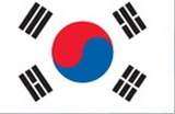 Custom Nylon South Korea Indoor/ Outdoor Flag (3'x5')