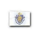 Custom Woven State Flag Applique - Massachusetts