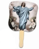 Custom Resurrection of Jesus Stock Design Hand Fan