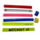 Custom Full Color PVC Reflective Slap Wristband, 12" L x 1 1/4" W, Price/piece