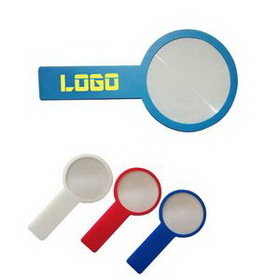 Custom PVC Bookmark With A Magnifier, 5 1/2" L x 2 3/4" W