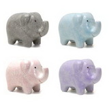 Custom Elephant - Unique Mini Hand Painted Ceramic Bank, 6