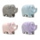 Custom Elephant - Unique Mini Hand Painted Ceramic Bank, 6" L x 4" W x 4" H, Price/piece